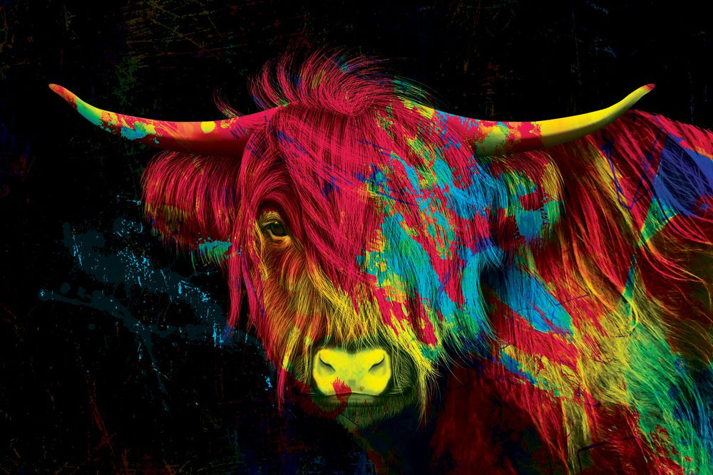 Cow Colorful