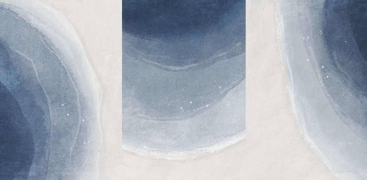 Beach Halo Triptych Wall Art