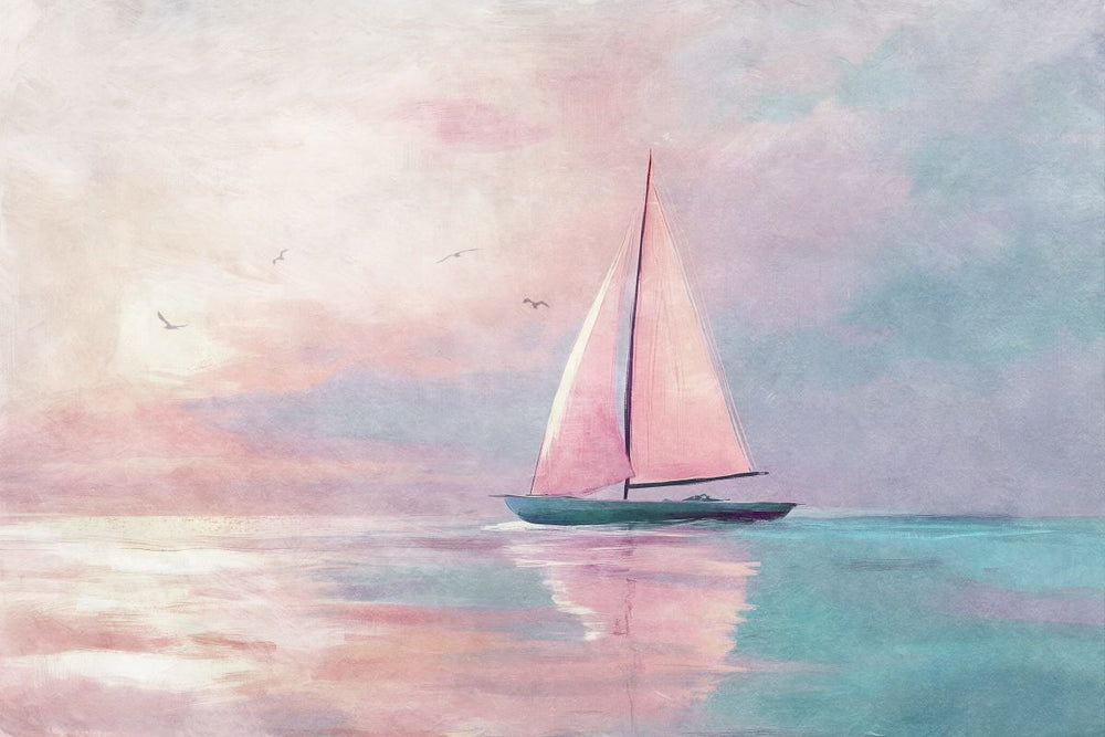 A Boat In Stillness Wall Art