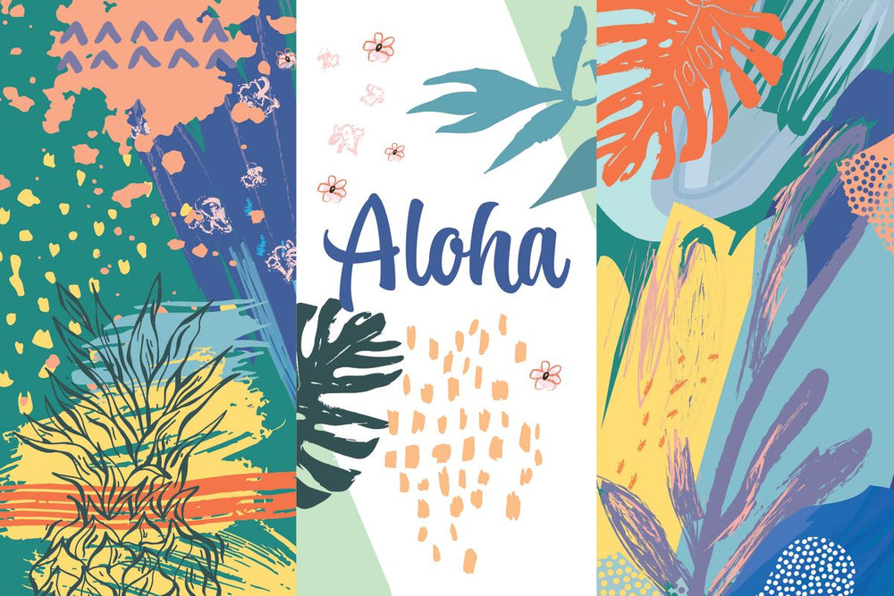 Aloha Tropical Typography