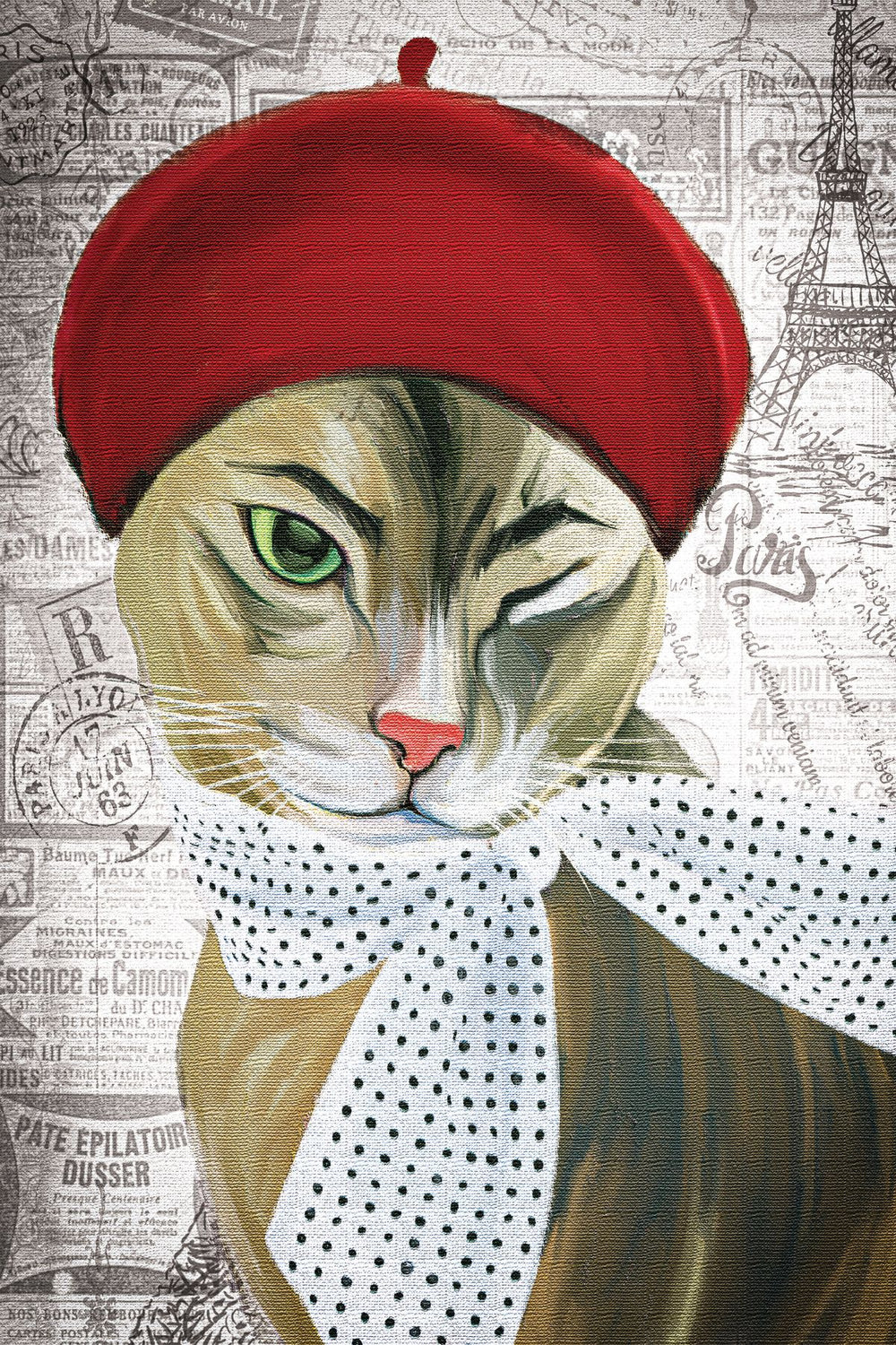 Chic French Cat