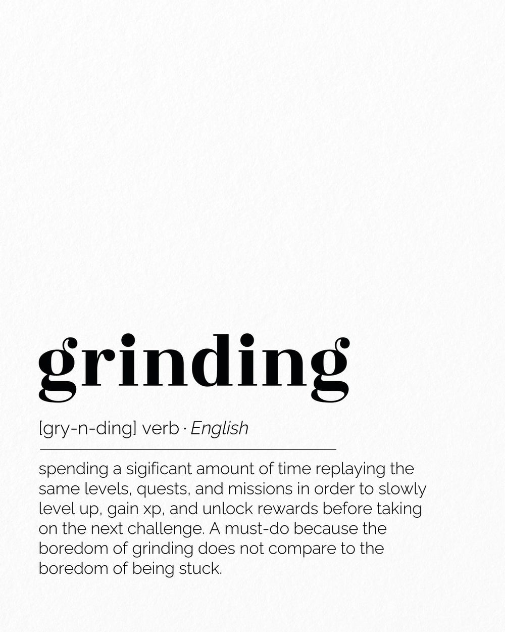 Meaning Of Grinding