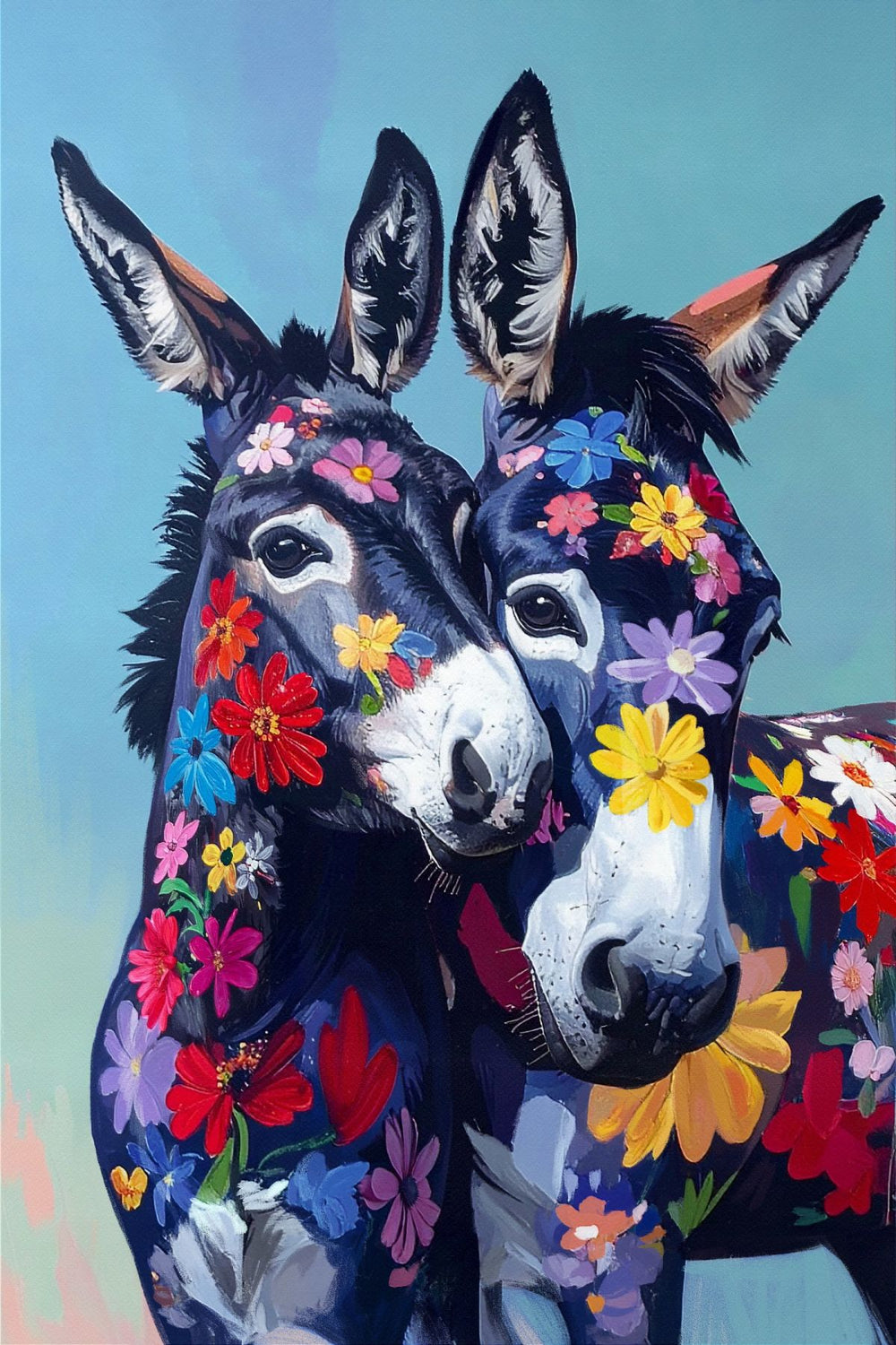 Decorated Donkeys