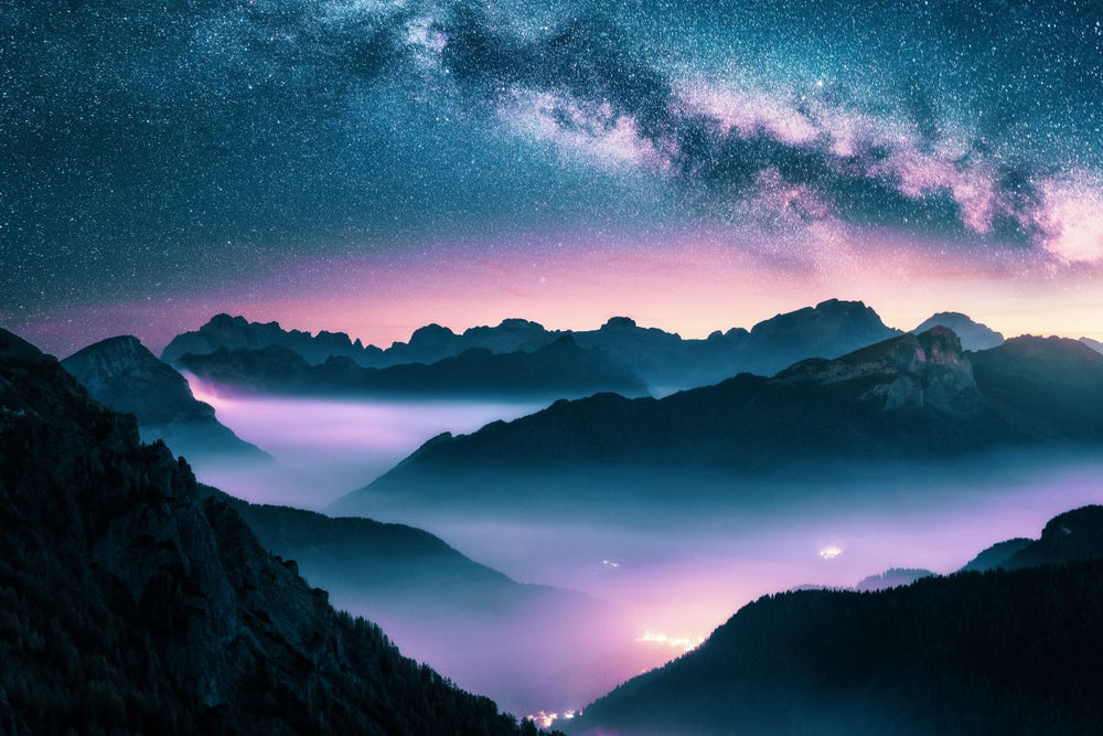 Milky Way Over Dolomites