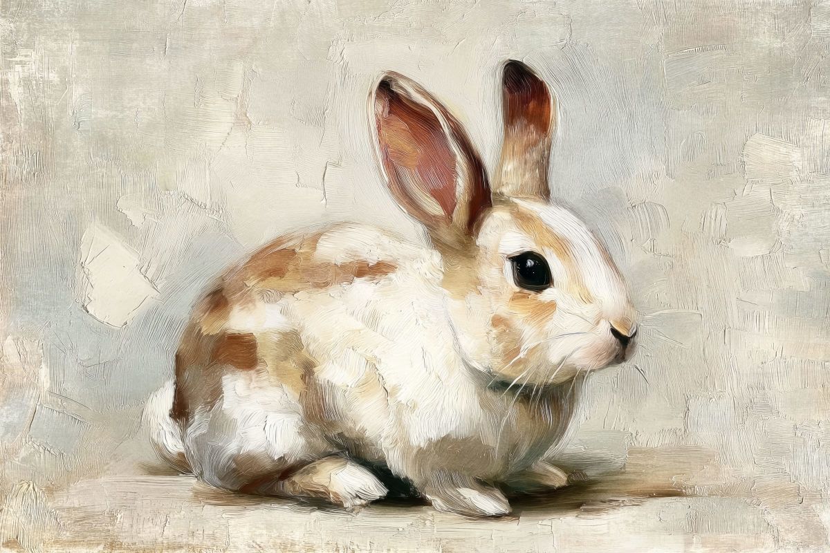 Sideview Bunny Art