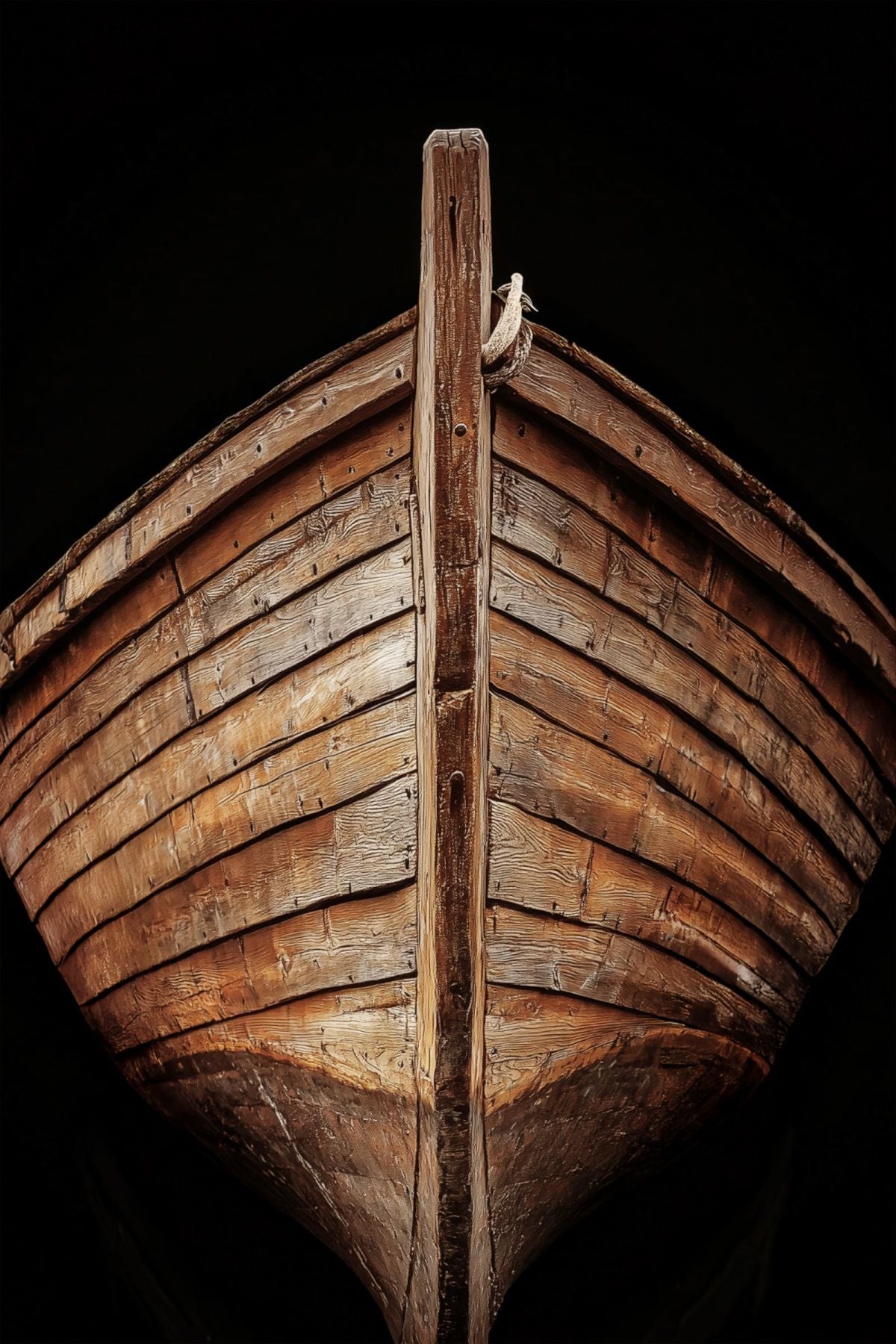 Wooden Boat In Evening Hush III