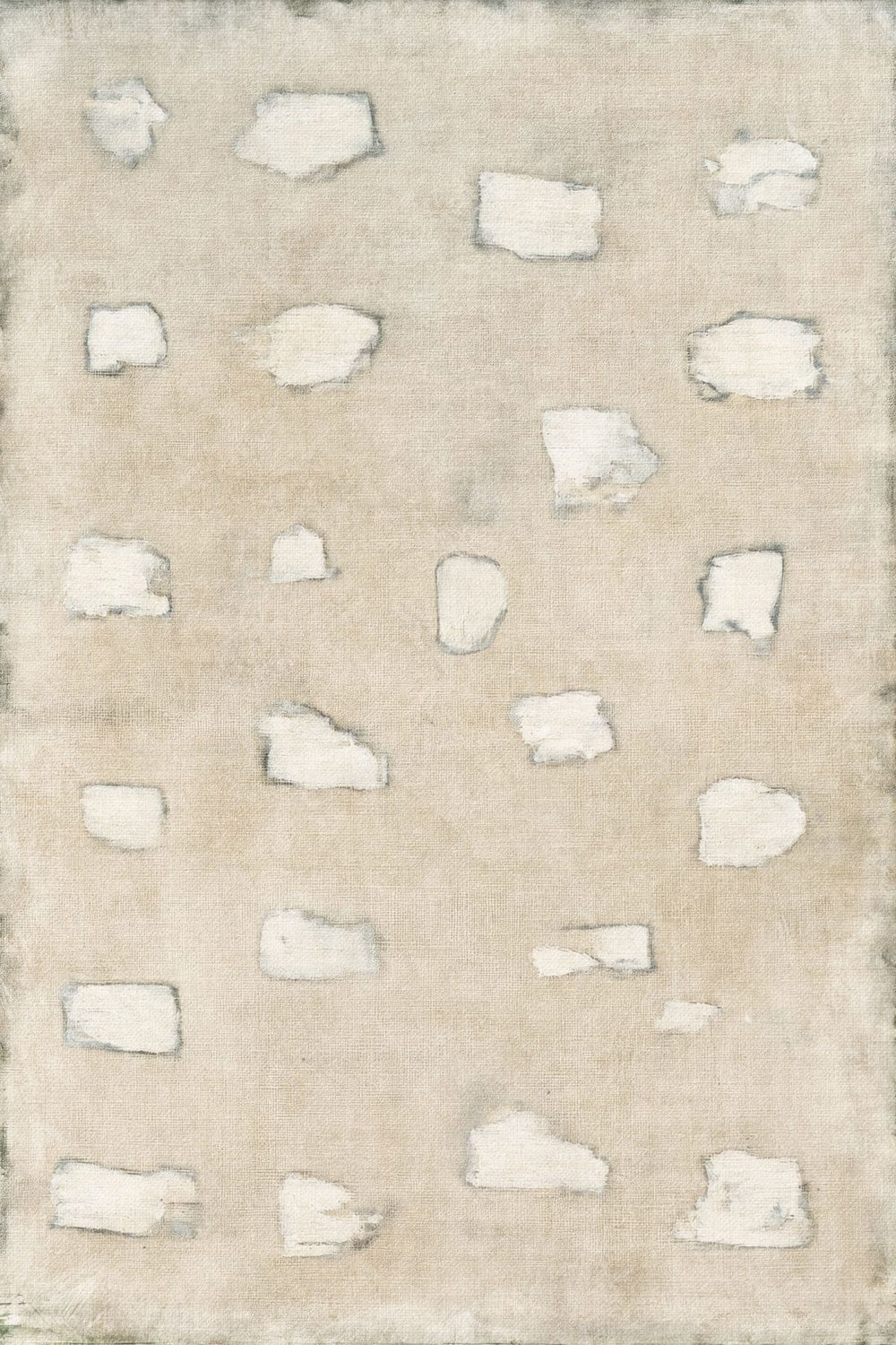 Neutral Abstract Brushstroke Study