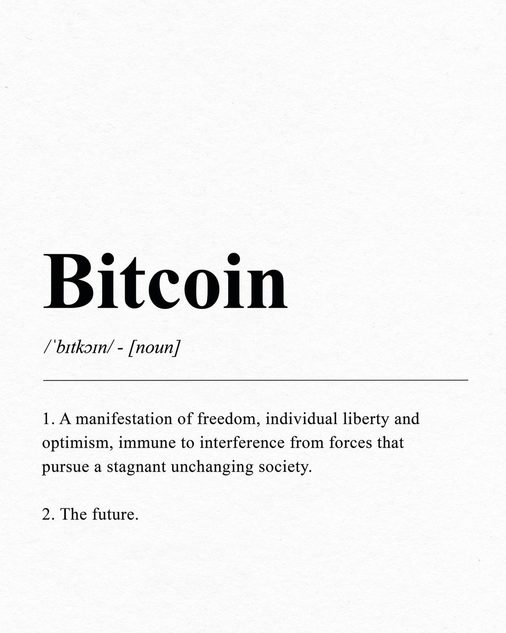 Bitcoin Definition