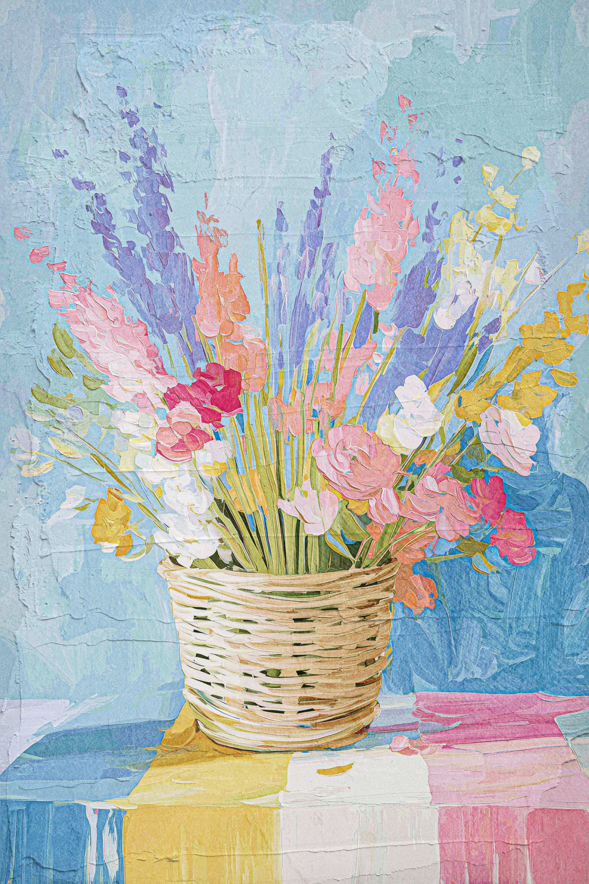 Flowers Gathered From The Garden
