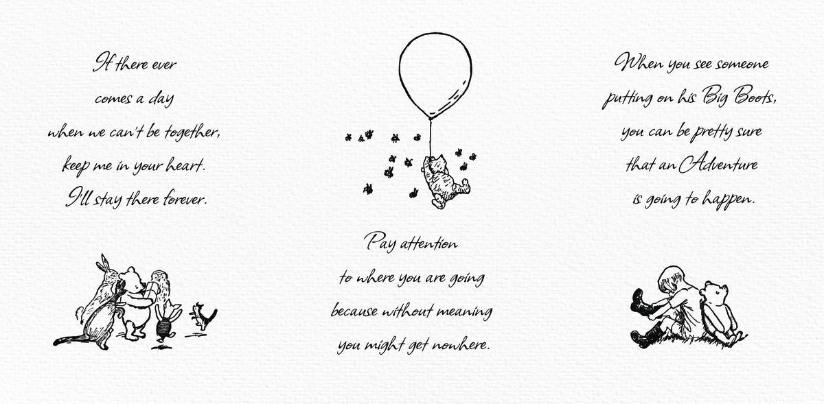 Minimalist Winnie The Pooh Quotes