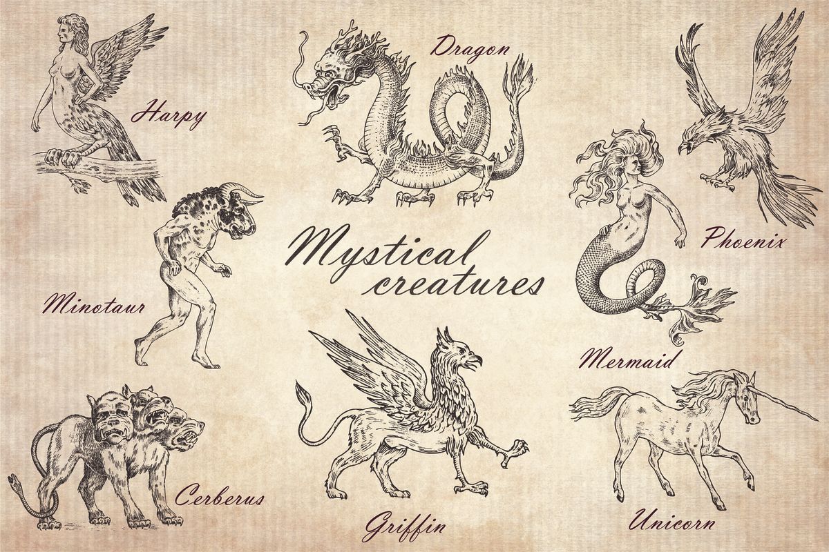 Mystical Creatures Chart