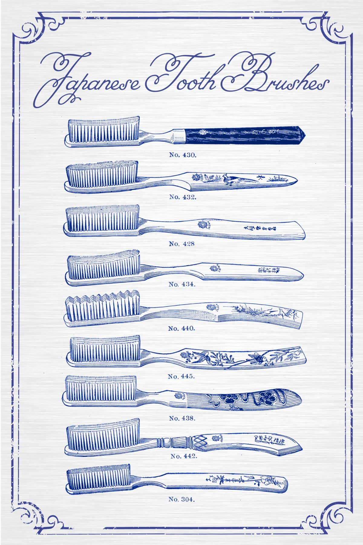 Japanese Tooth Brushes I