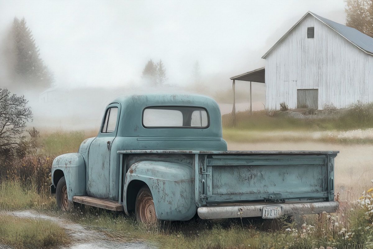 Rustic Farm Truck