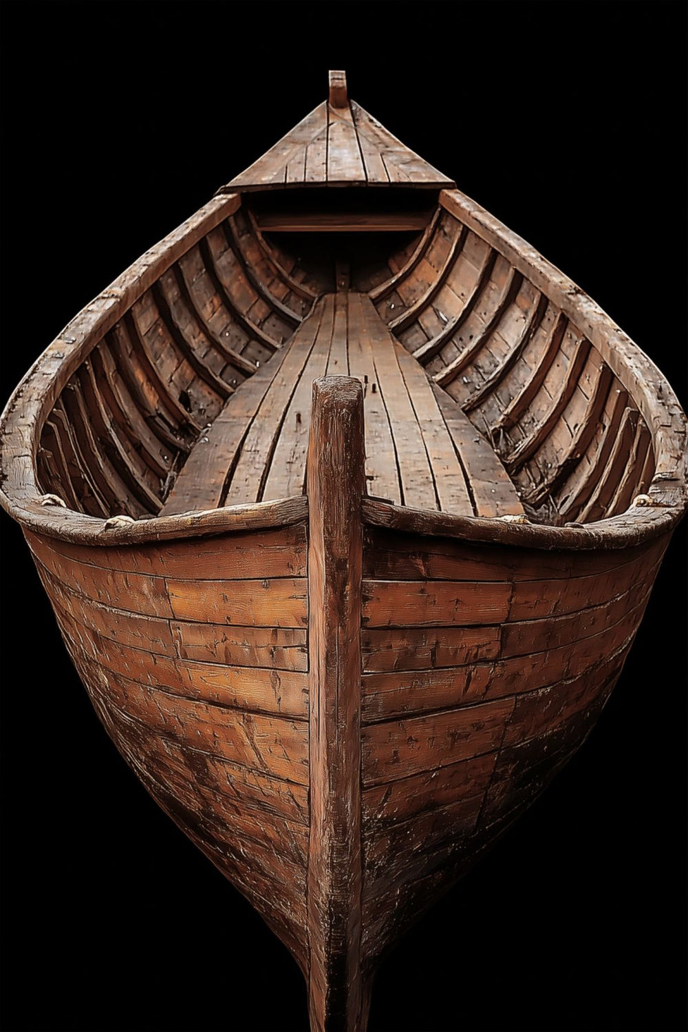 Wooden Boat In Evening Hush II