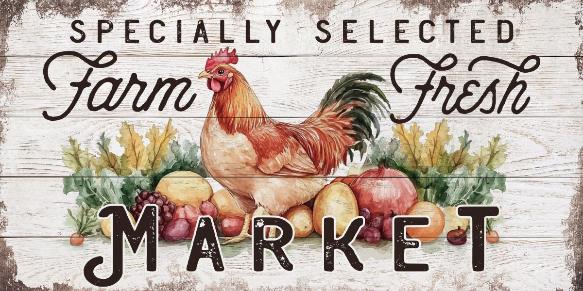 Farm Fresh Market Sign