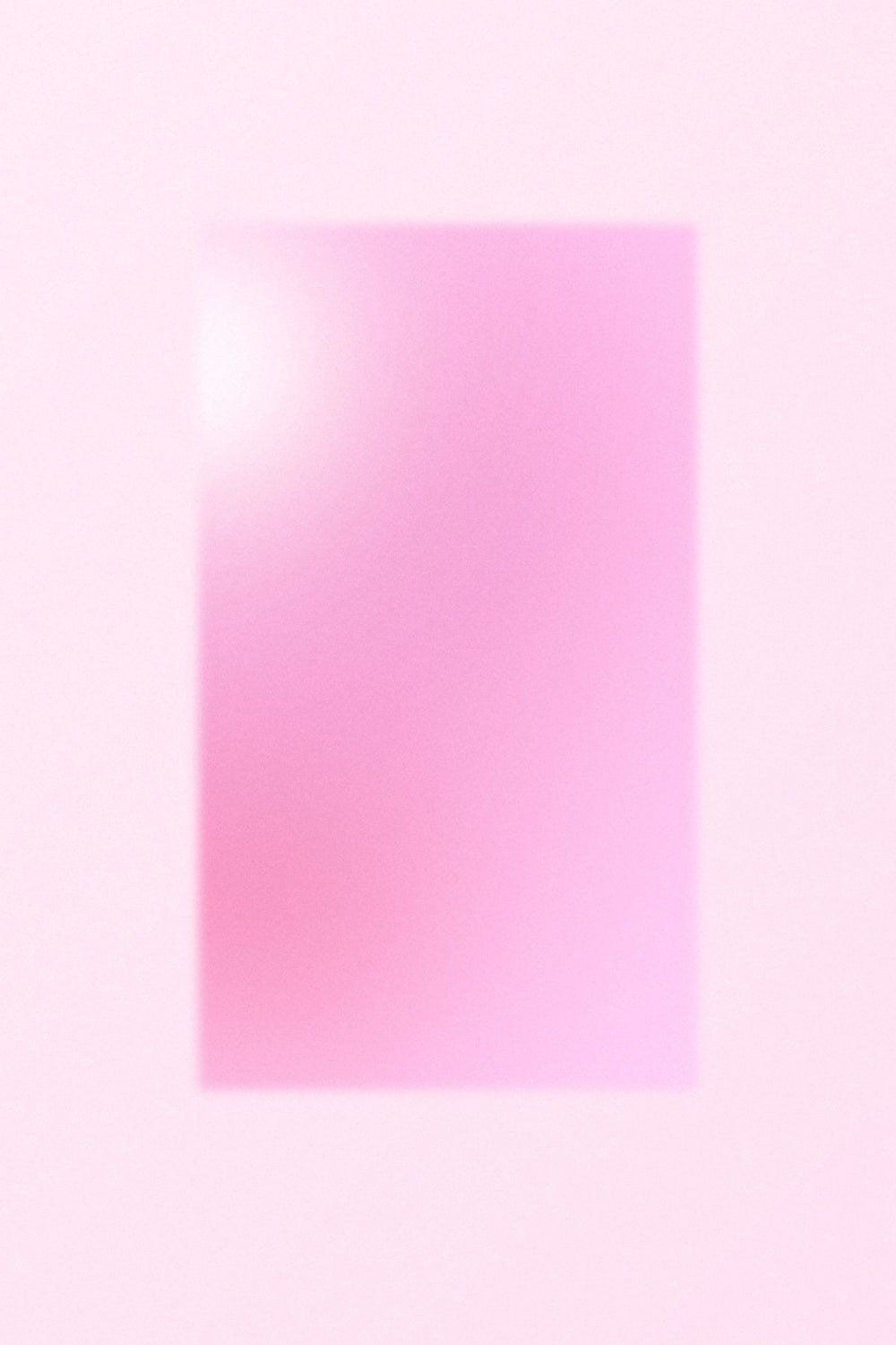 Pink Soft Glow Rectangle Abstract