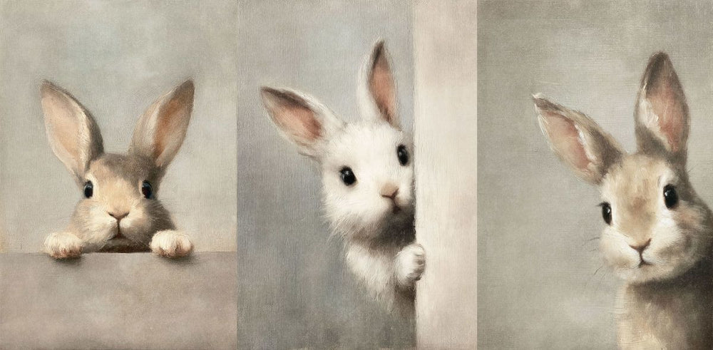 Rabbit Triptych