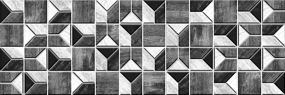 Monochrome Wooden Tiles