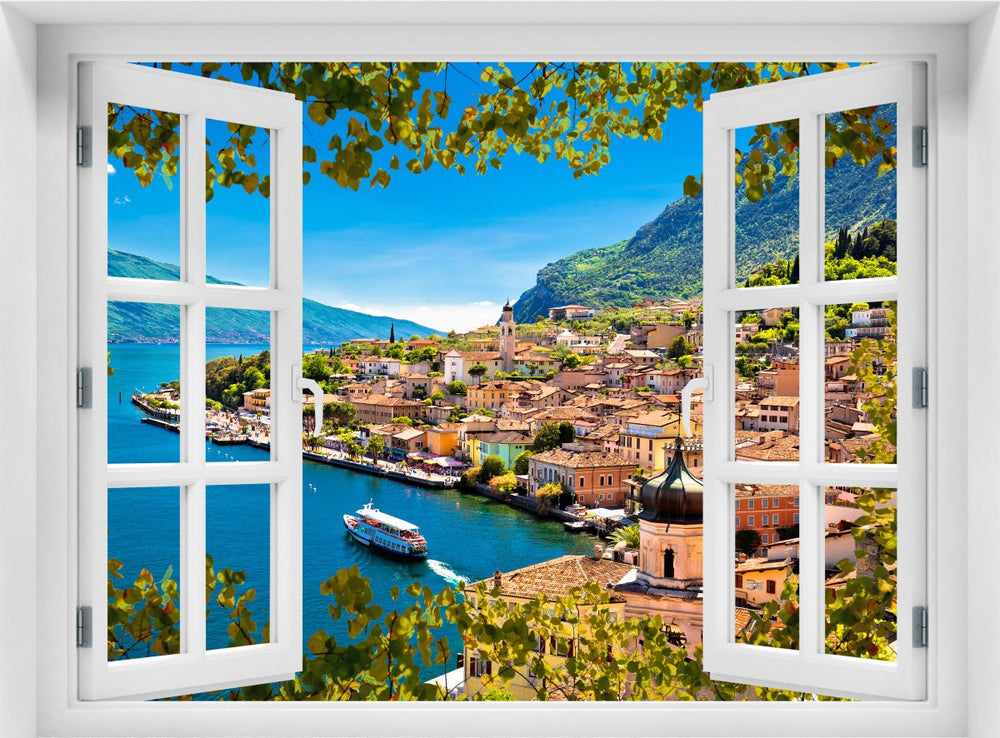 Window To Limone Sul Garda