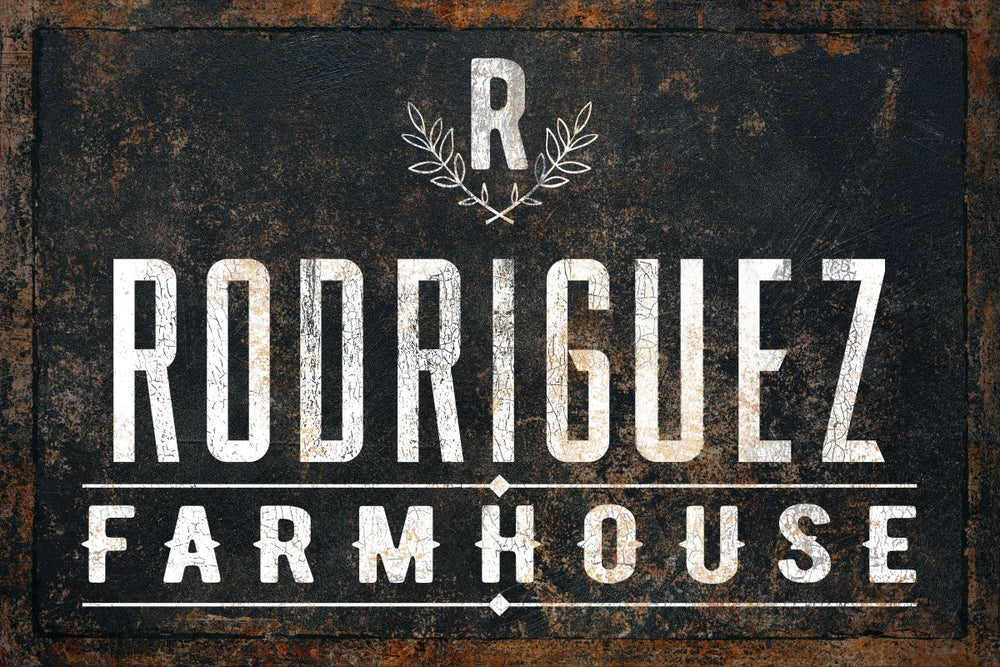 Rodriguez Farmhouse Typography