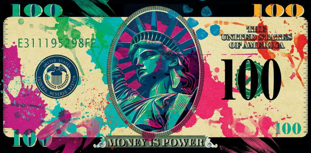 Money Is Power Dollar Bill