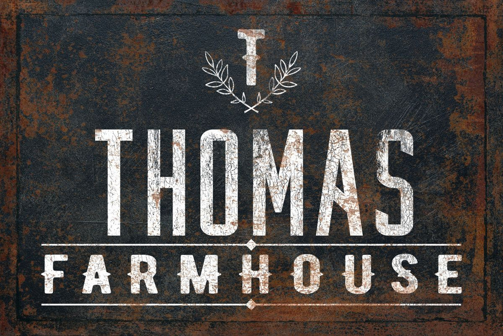 Thomas Farmhouse Typography