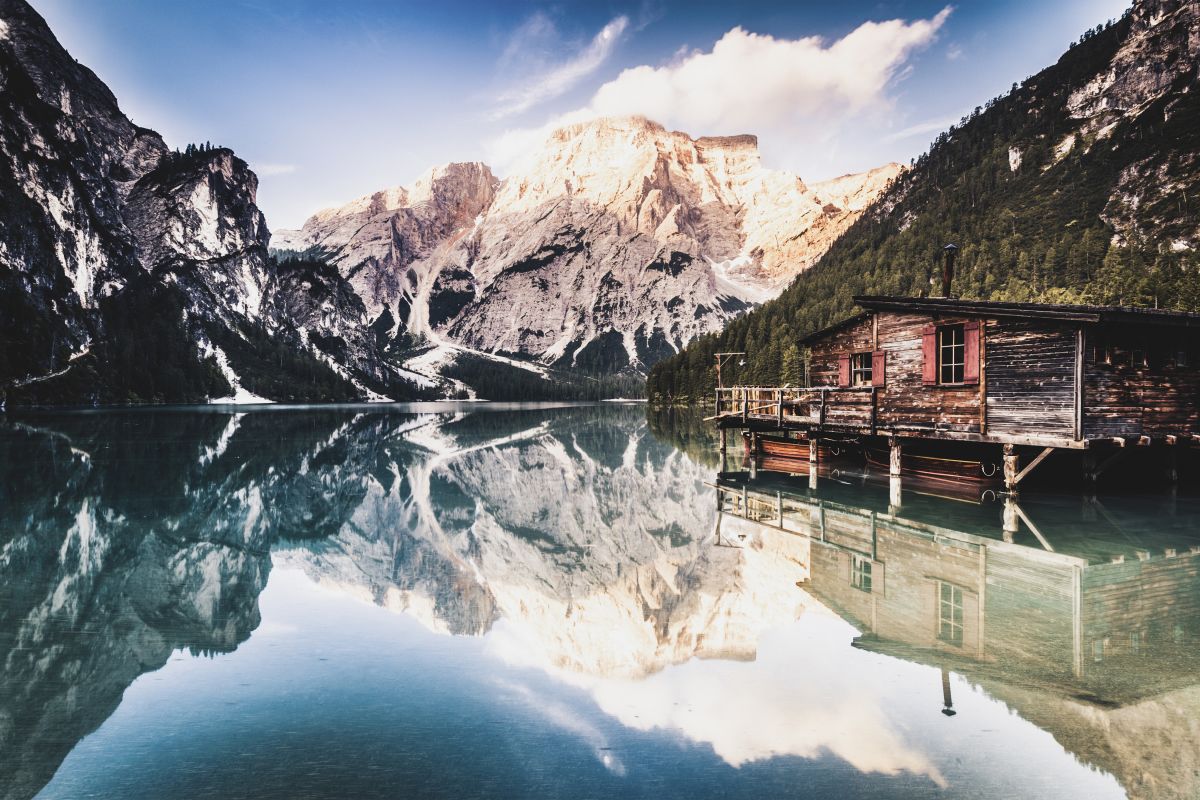 Braies Lake Italy