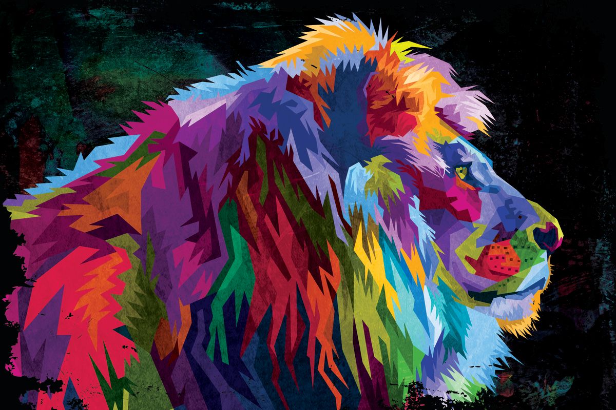 Colorful Lion Alpha