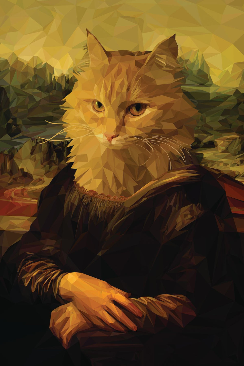 Mona Lisa Cat