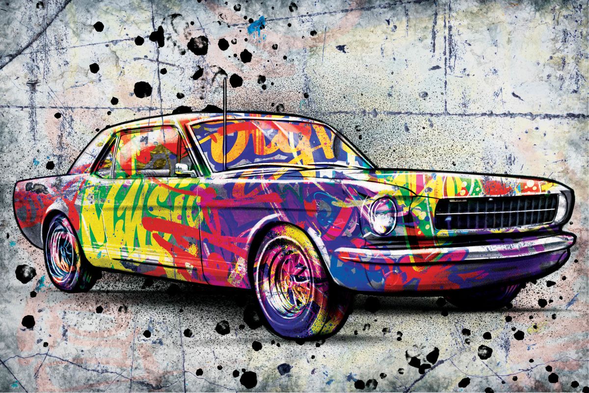 1965 Ford Mustang Graffiti
