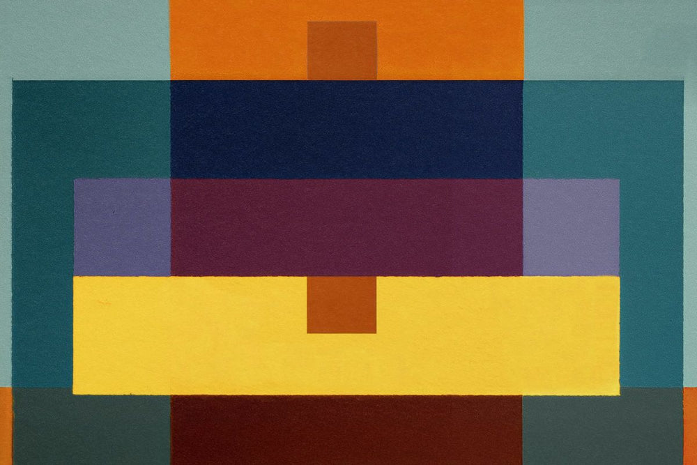 Geometric Color Study with Rectangles