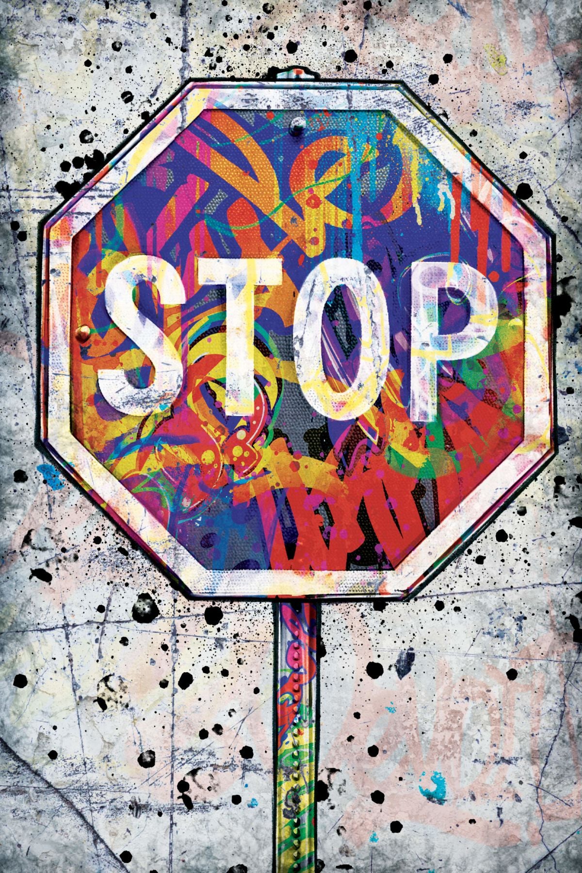 Stop Sign Graffiti