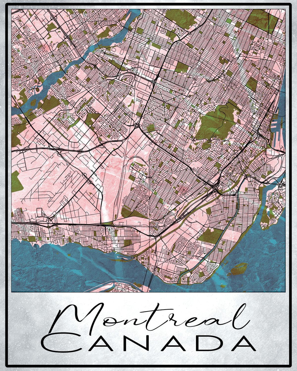 Montreal City Map