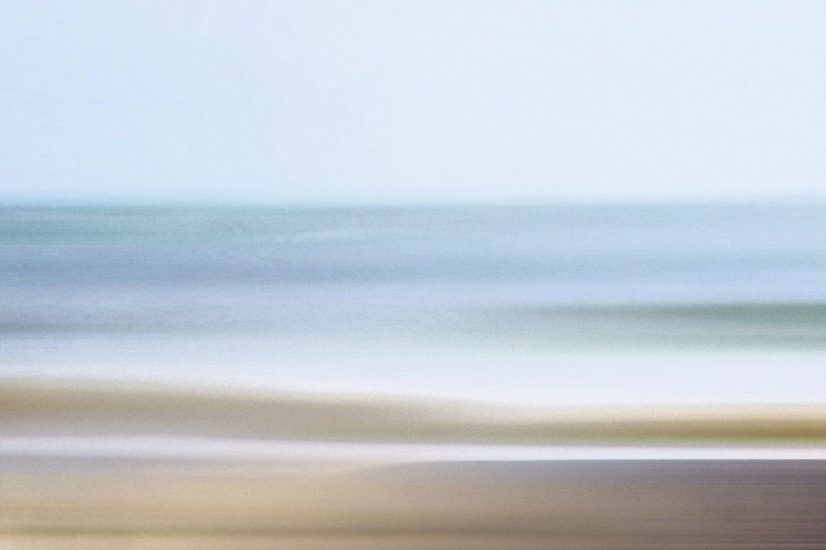 Ocean Blending With Light