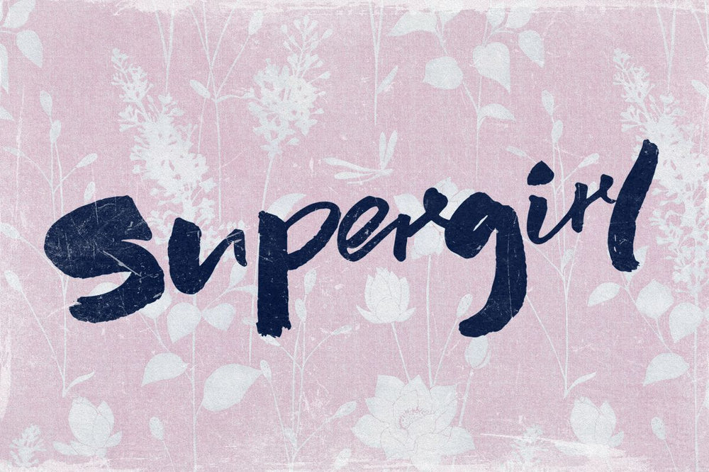 Supergirl Typography