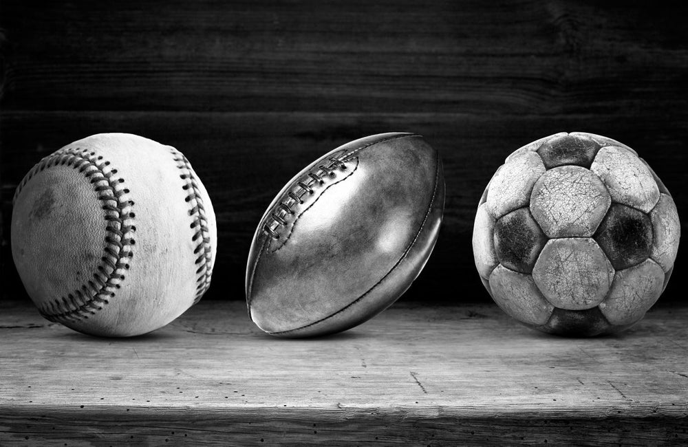 Sport Balls Monochrome