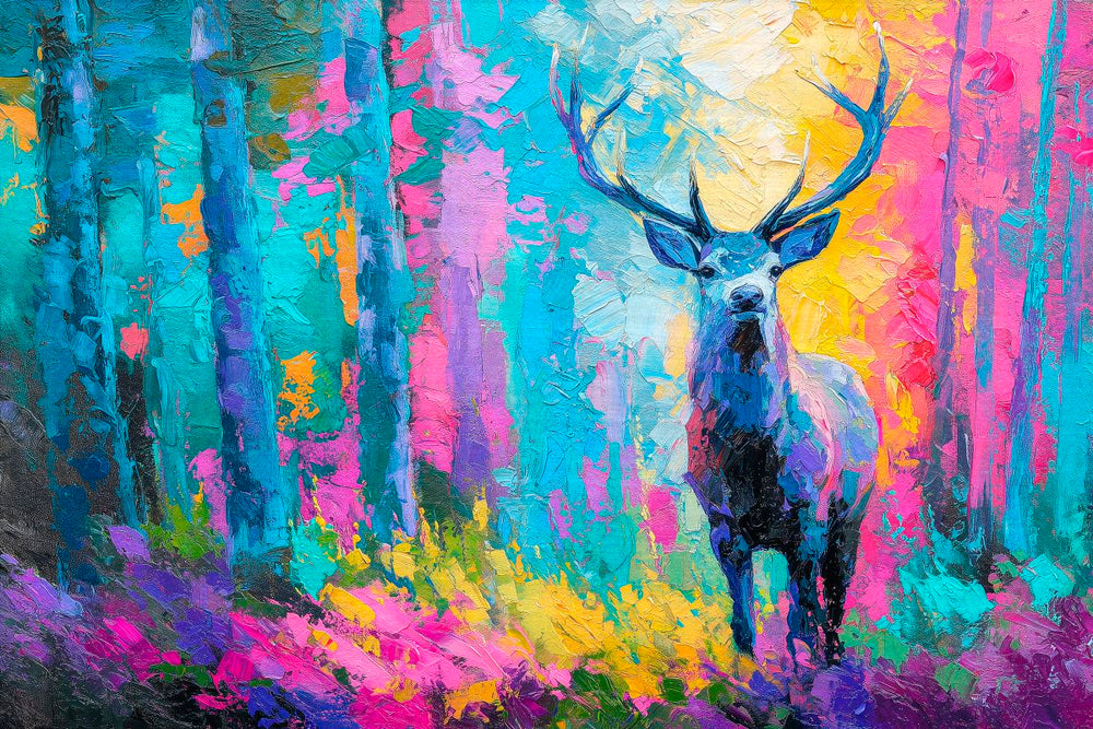Lone Woodland Stag
