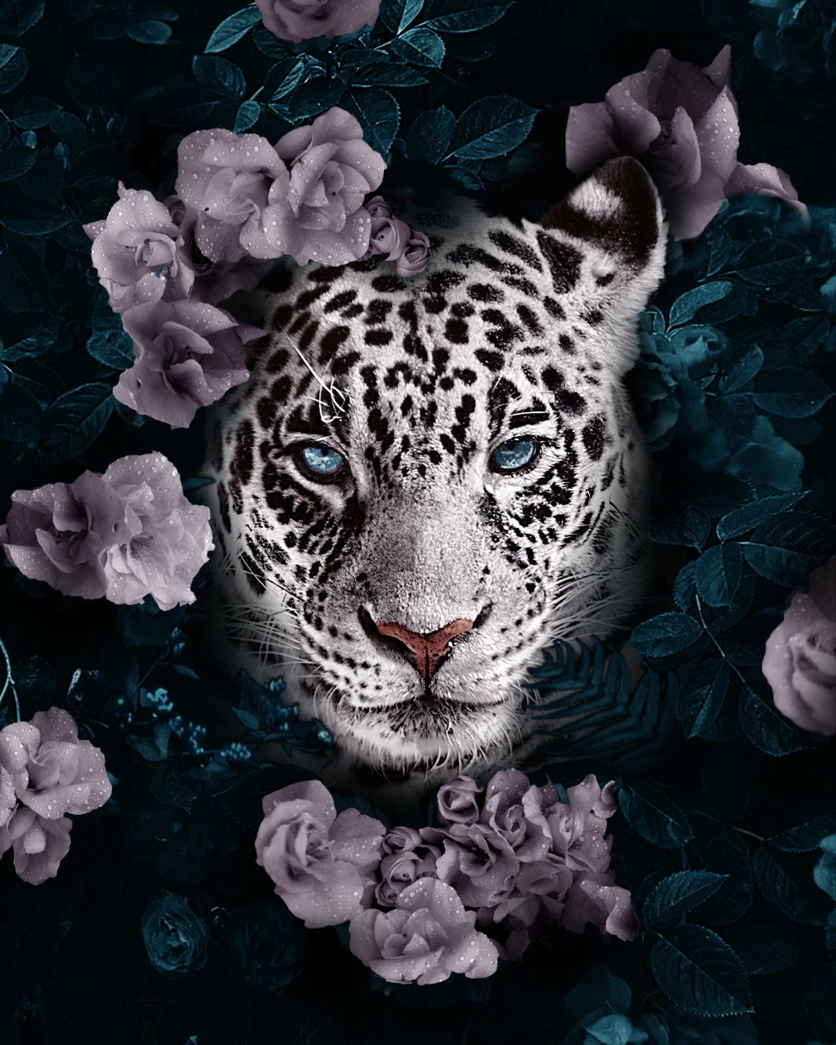 Floral White Jaguar