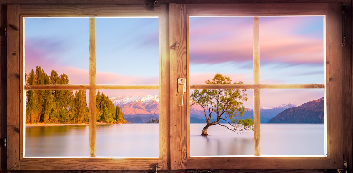Window To Wanaka Lake