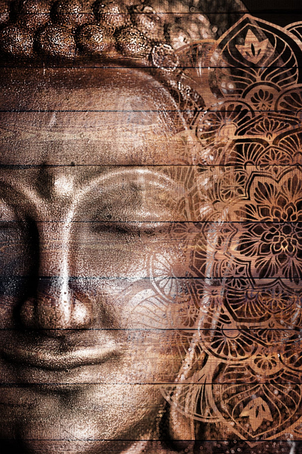 Mandala And Buddha
