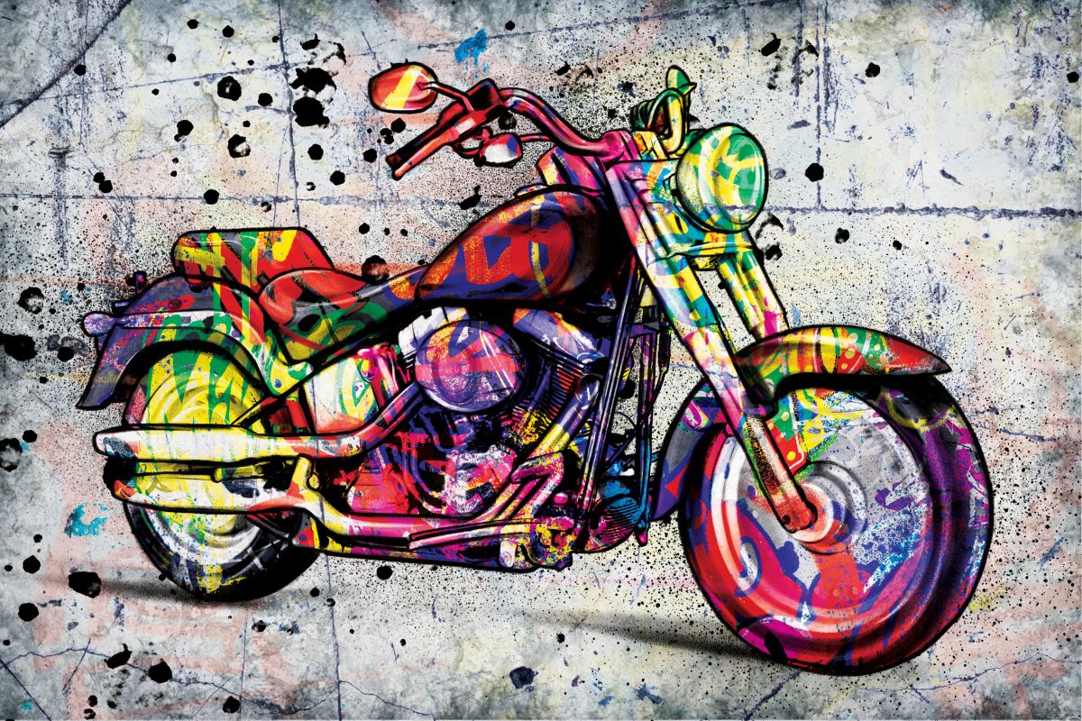 Motorcycle Graffiti