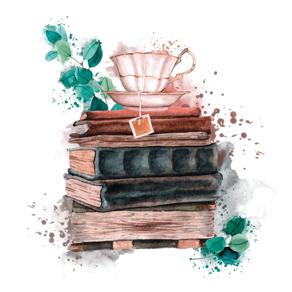 Tea And Books Splash