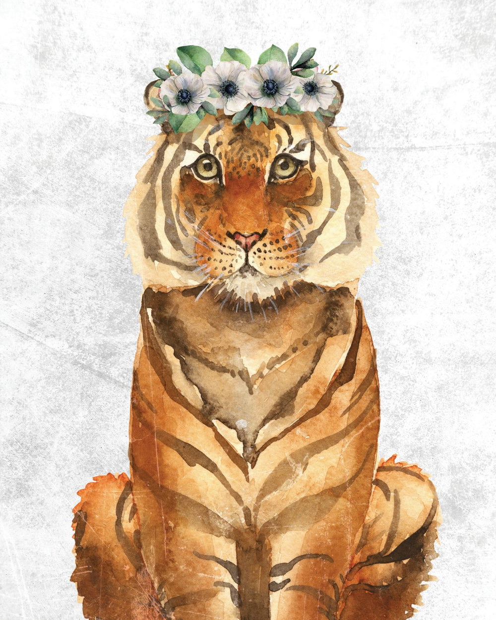 Tiger Floral Crown