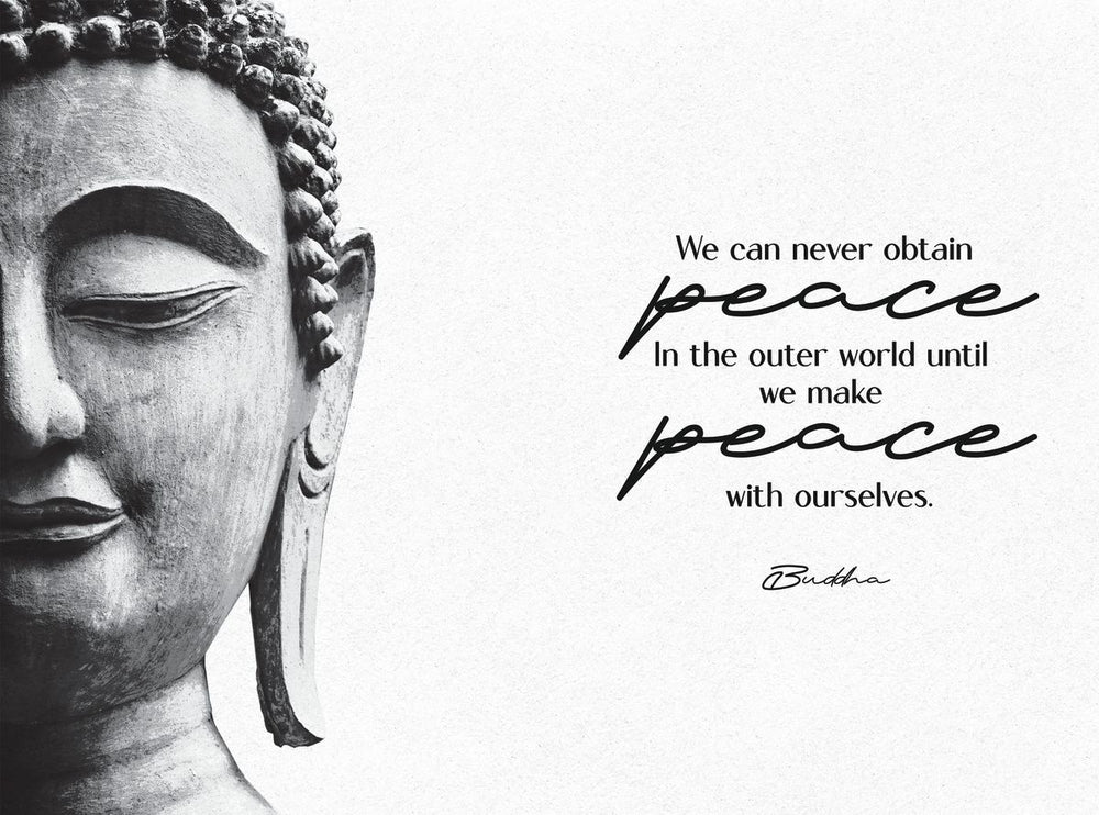 Peace Quote Buddha