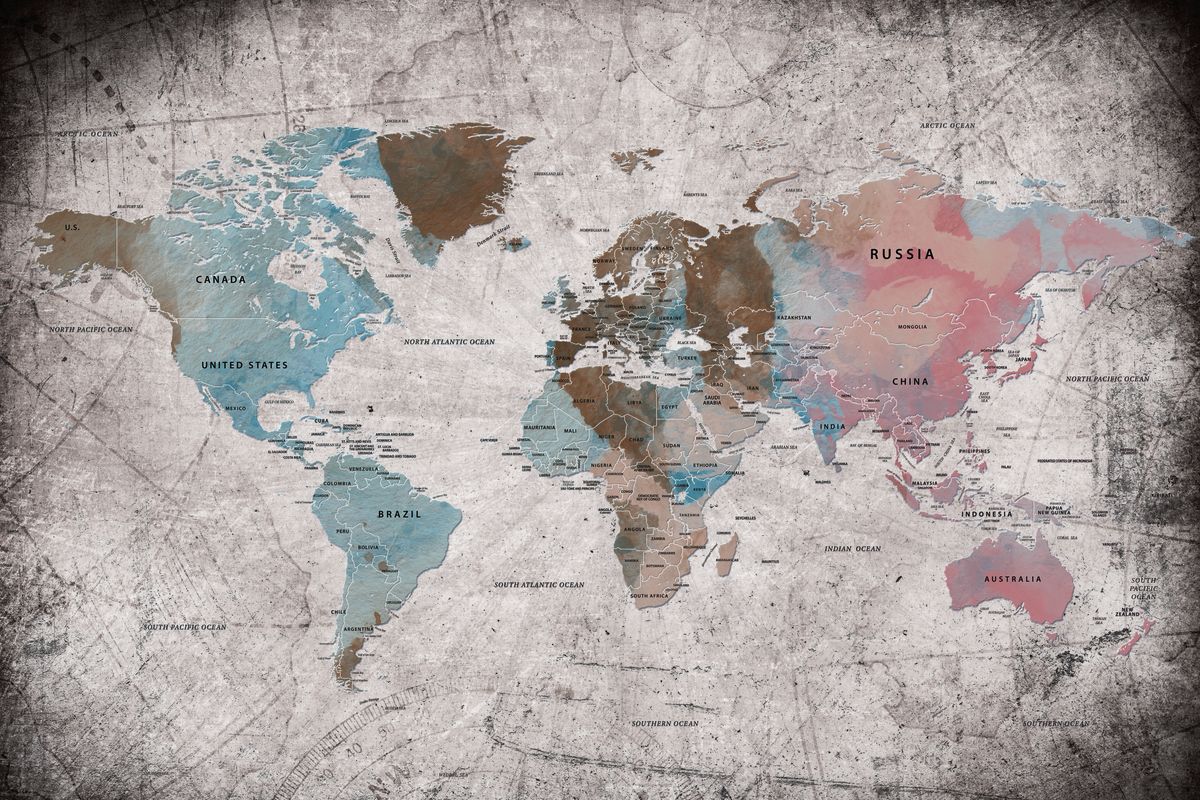 Educational World Map III