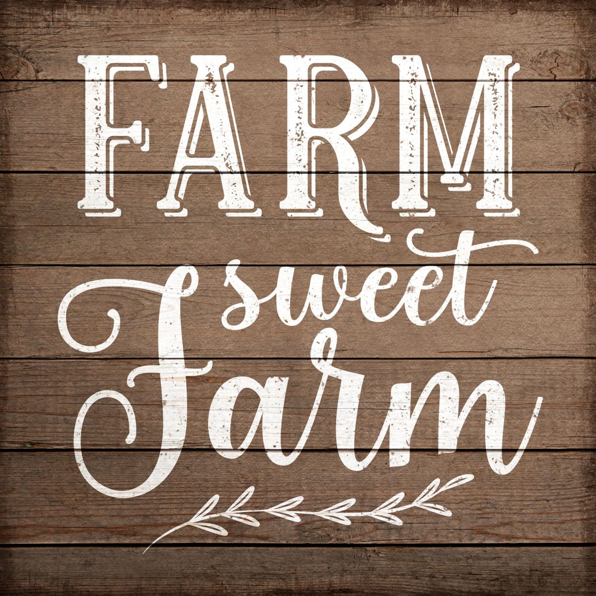 Farm Sweet Farm Wall Art