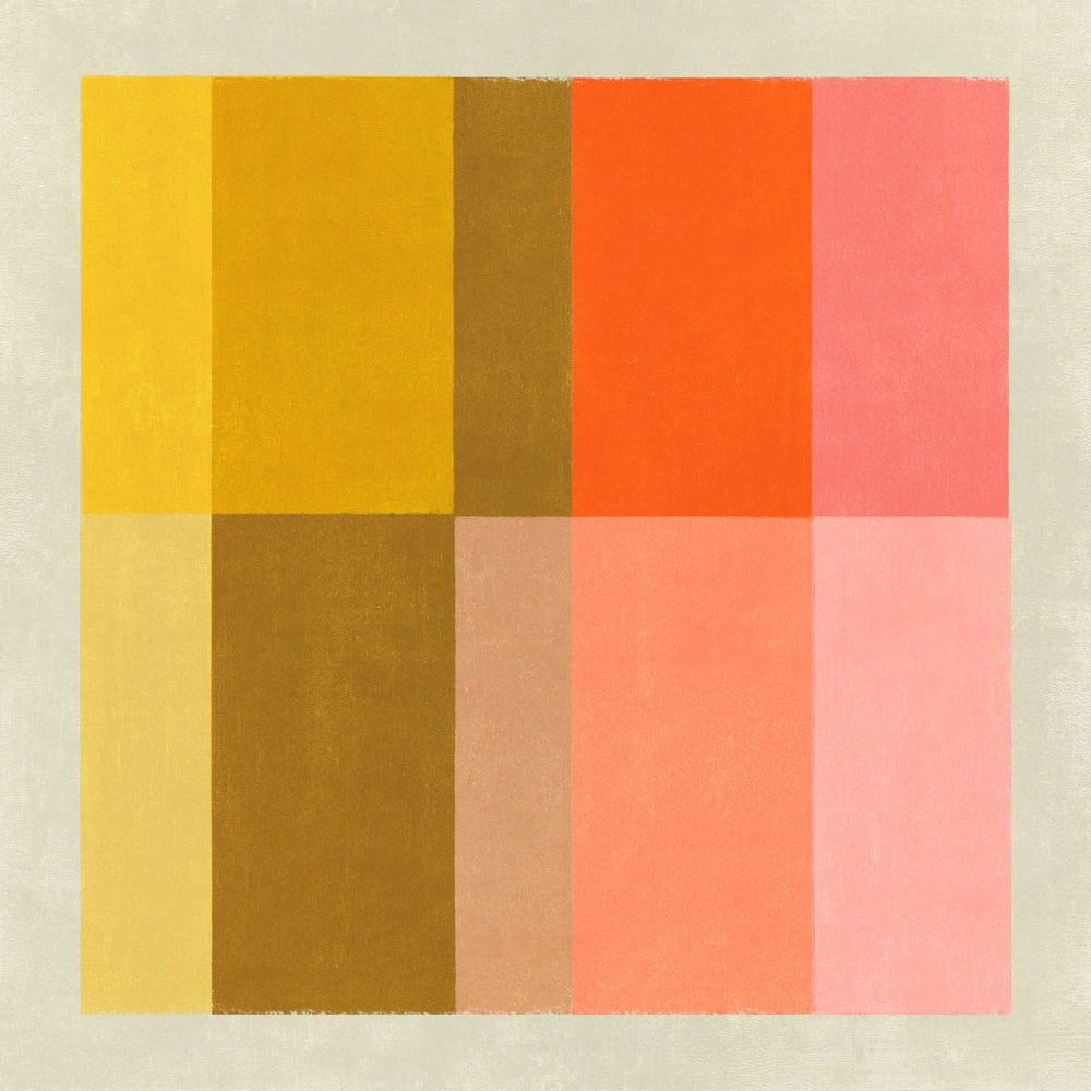 Warm Stripe Abstract