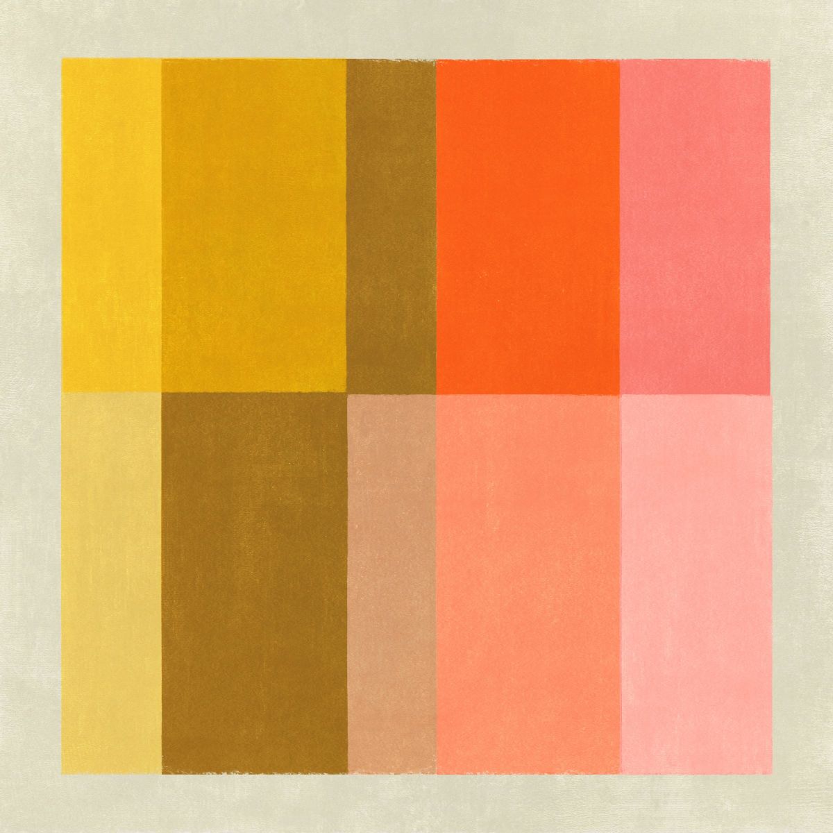 Warm Stripe Abstract