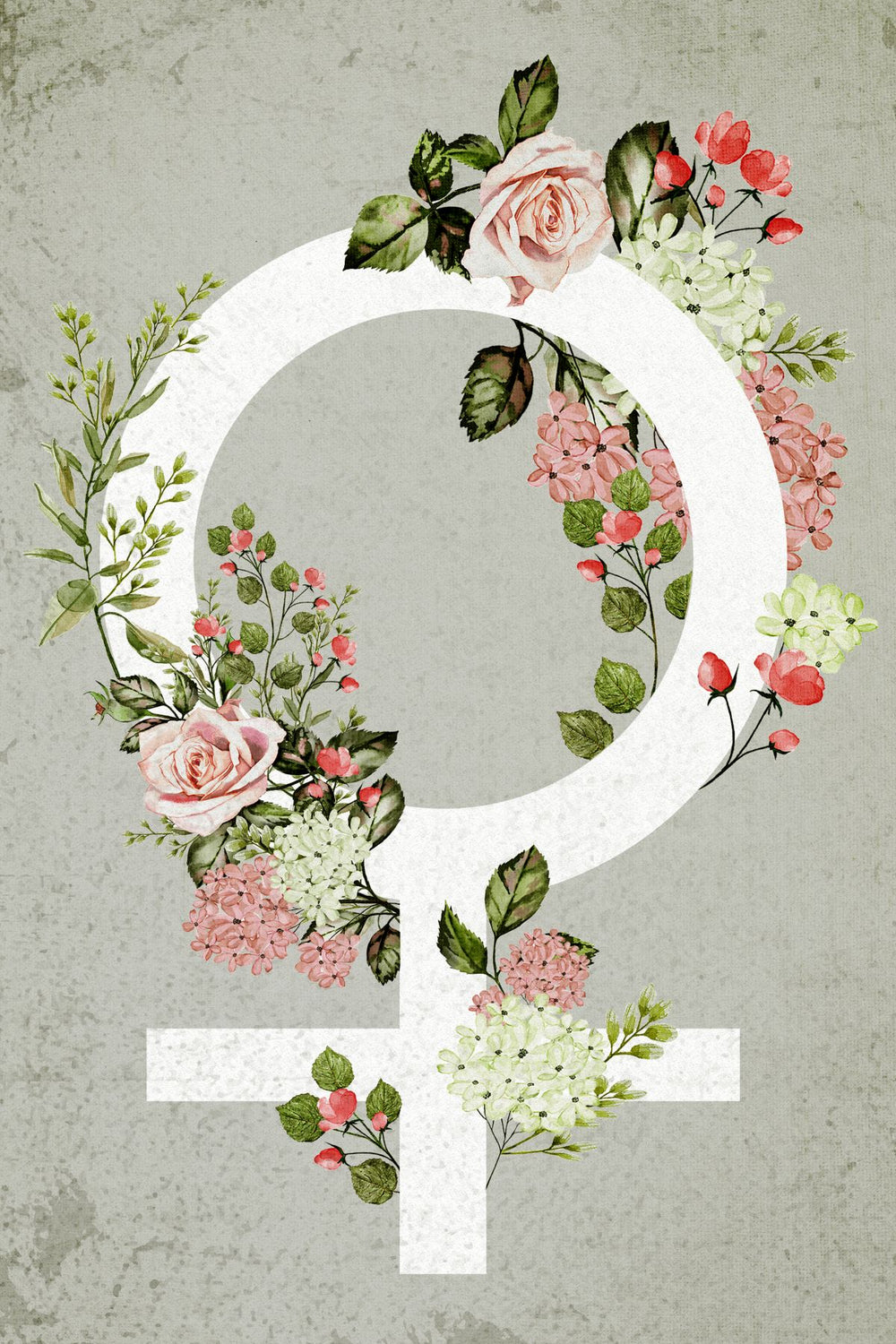 Floral Female Symbol