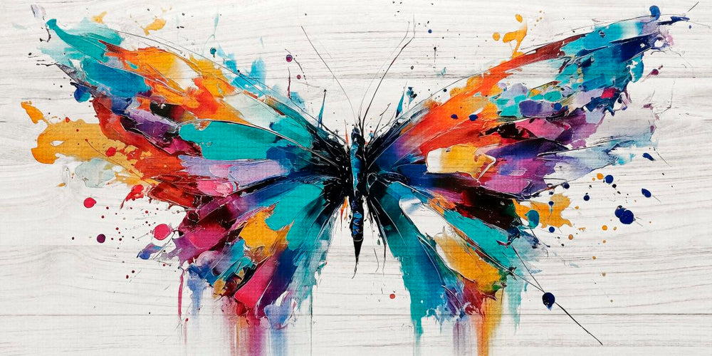Bright Winged Butterfly